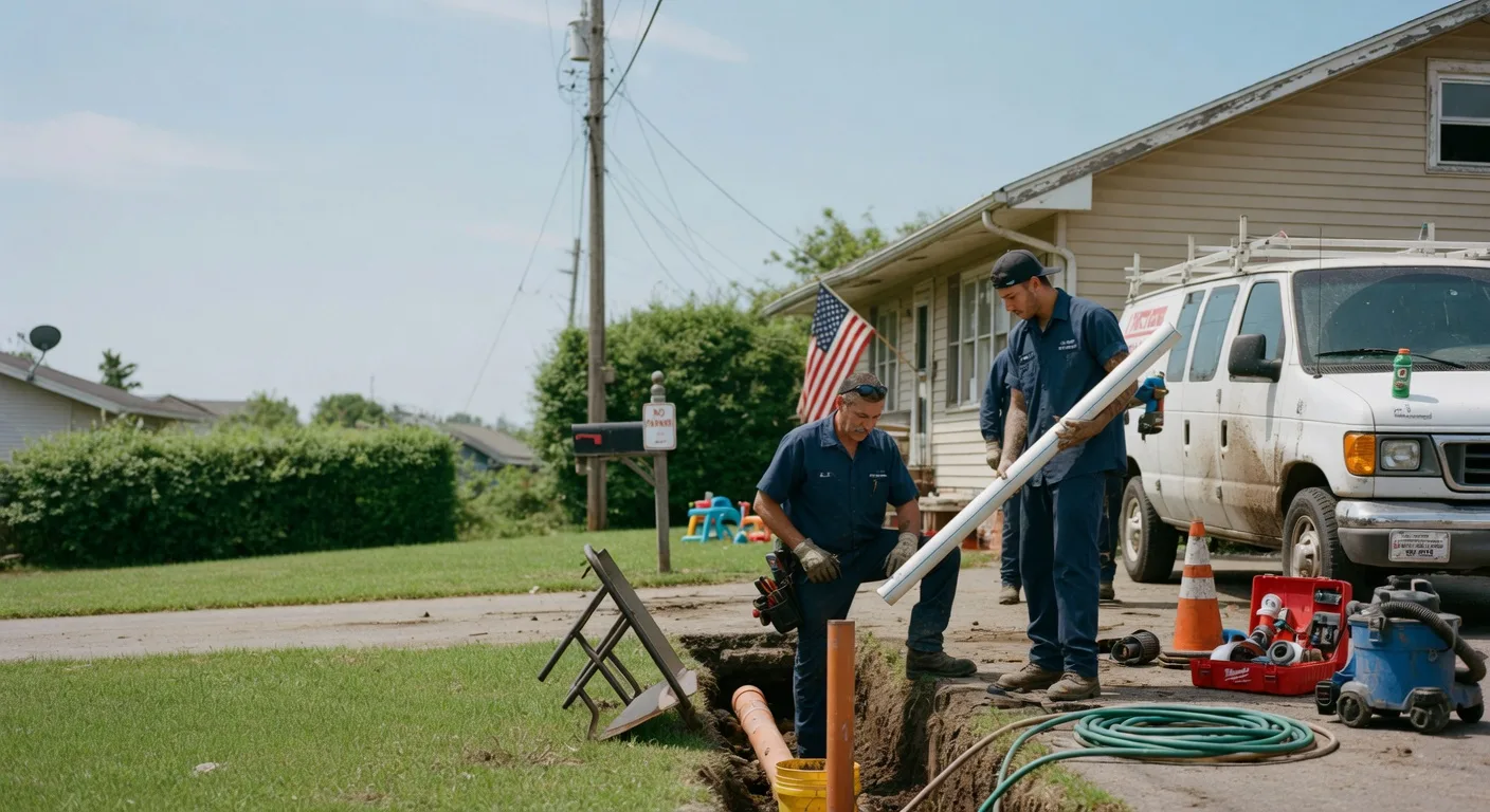 Sewer Line Inspection in New Boston, MI